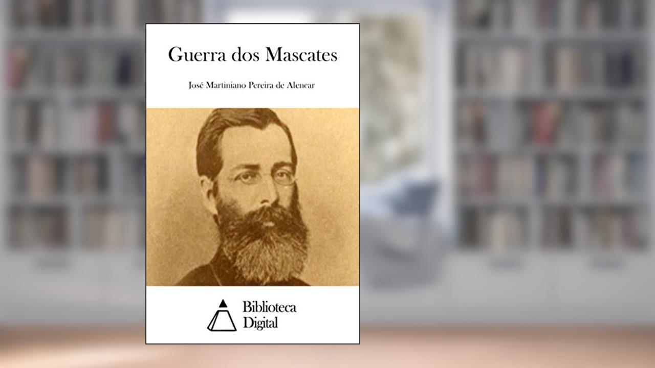 Capa de Guerra dos Mascates, do autor José Martiniano Pereira de Alencar