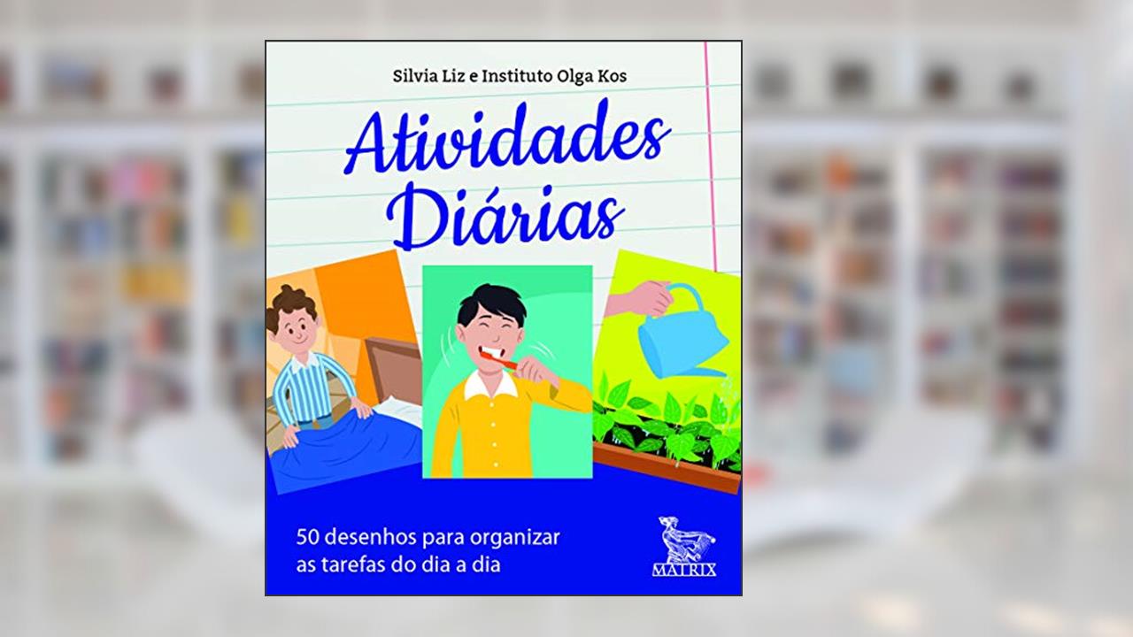 Capa de Atividades diárias: 50 desenhos para organizar as tarefas do dia a dia, do autor Vários Autores