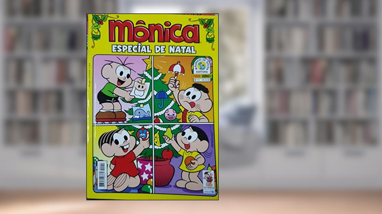 Capa de Mônica Especial de Natal - 16: 05, do autor Mauricio de Sousa