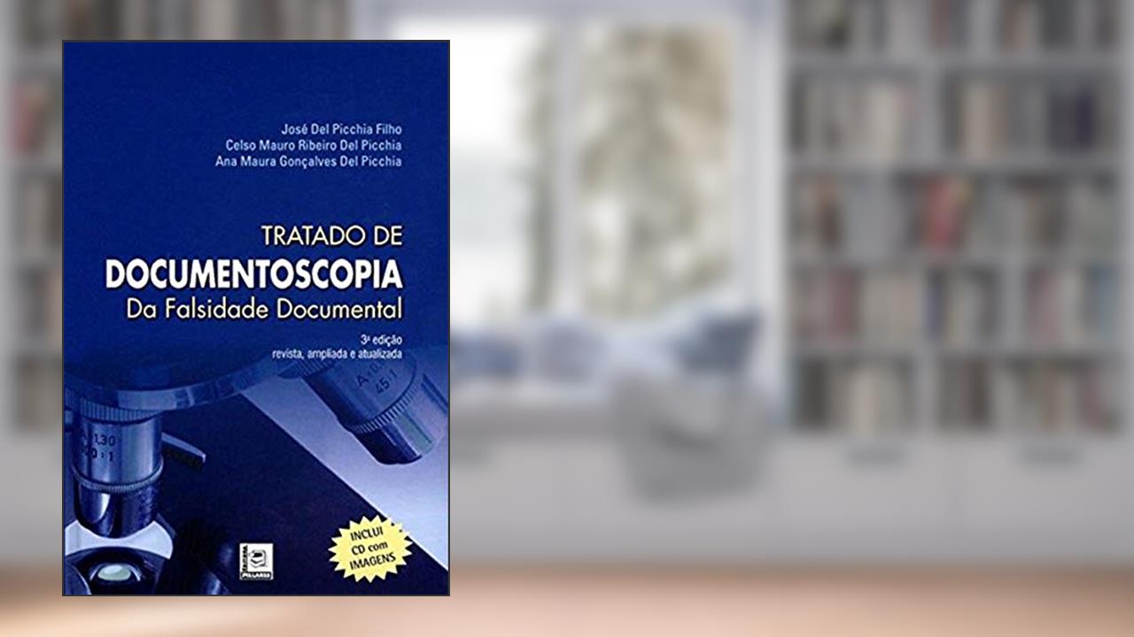 Capa de Tratado de Documentoscopia - 3ª Edição, do autor 