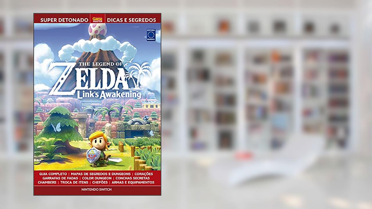 Capa de Super Detonado Game Master Dicas e Segredos - The Legend of Zelda Links Awakening: Livro Super Detonado Dicas e Segredos, do autor Editora Europa