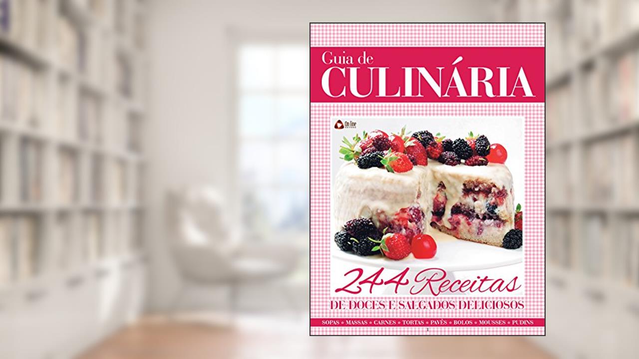 Capa de Guia de Culinária 01, do autor On Line Editora