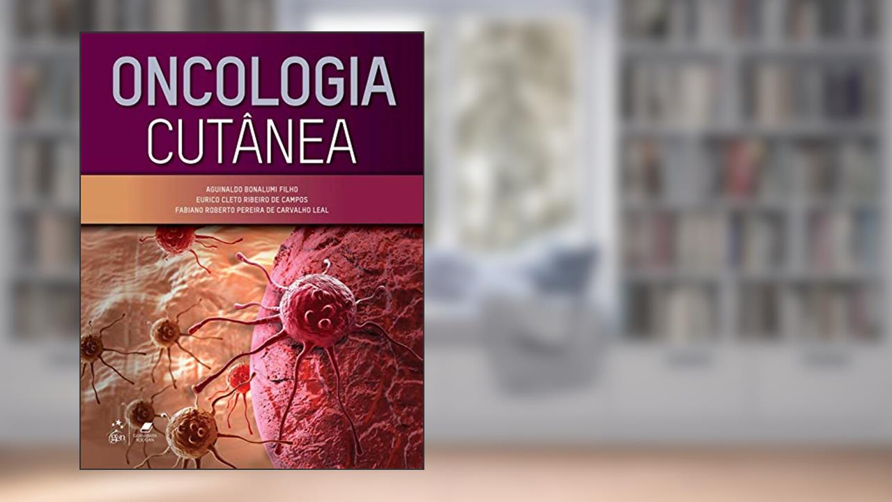 Capa de Oncologia Cutânea, do autor Aguinaldo Bonalumi