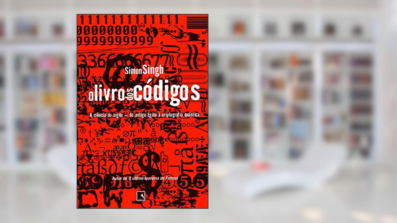 Capa de O livro dos códigos, do autor Simon Singh