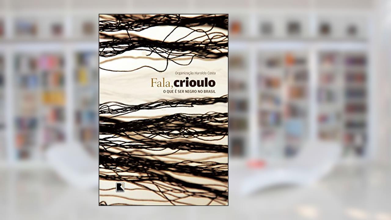 Capa de Fala Crioulo, do autor Haroldo Costa