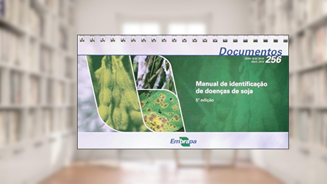 Capa de Manual de Identificação de Doenças de Soja, do autor Ademir Assis Henning