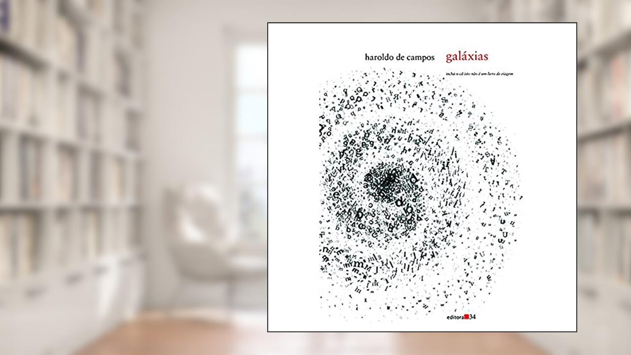 Capa de Galáxias, de Haroldo de Campos