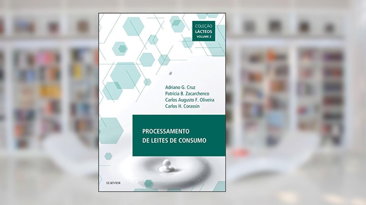 Capa de Processamento de leites de consumo, do autor Adriano Cruz