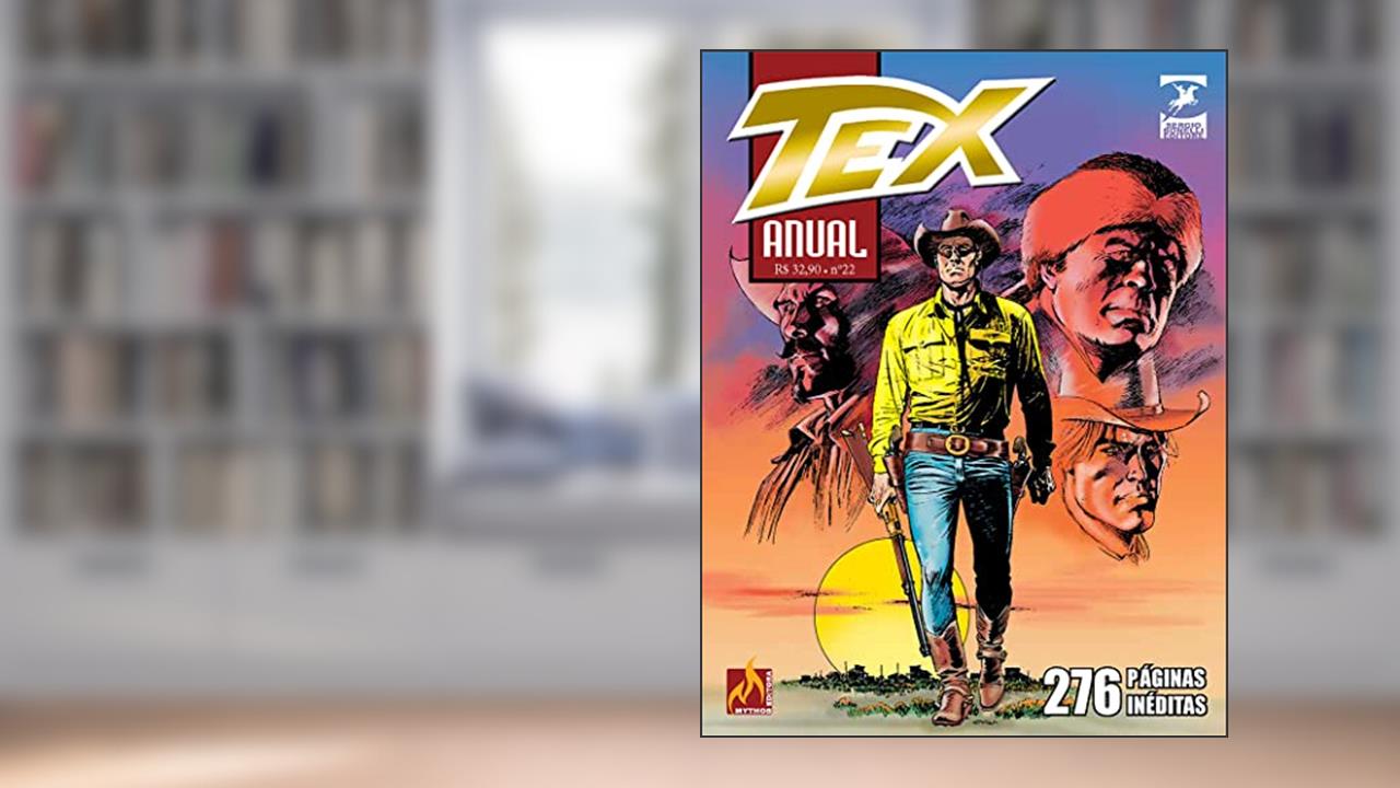 Capa de Tex Anual Nº 022: Três irmãos, do autor Mauro Boselli