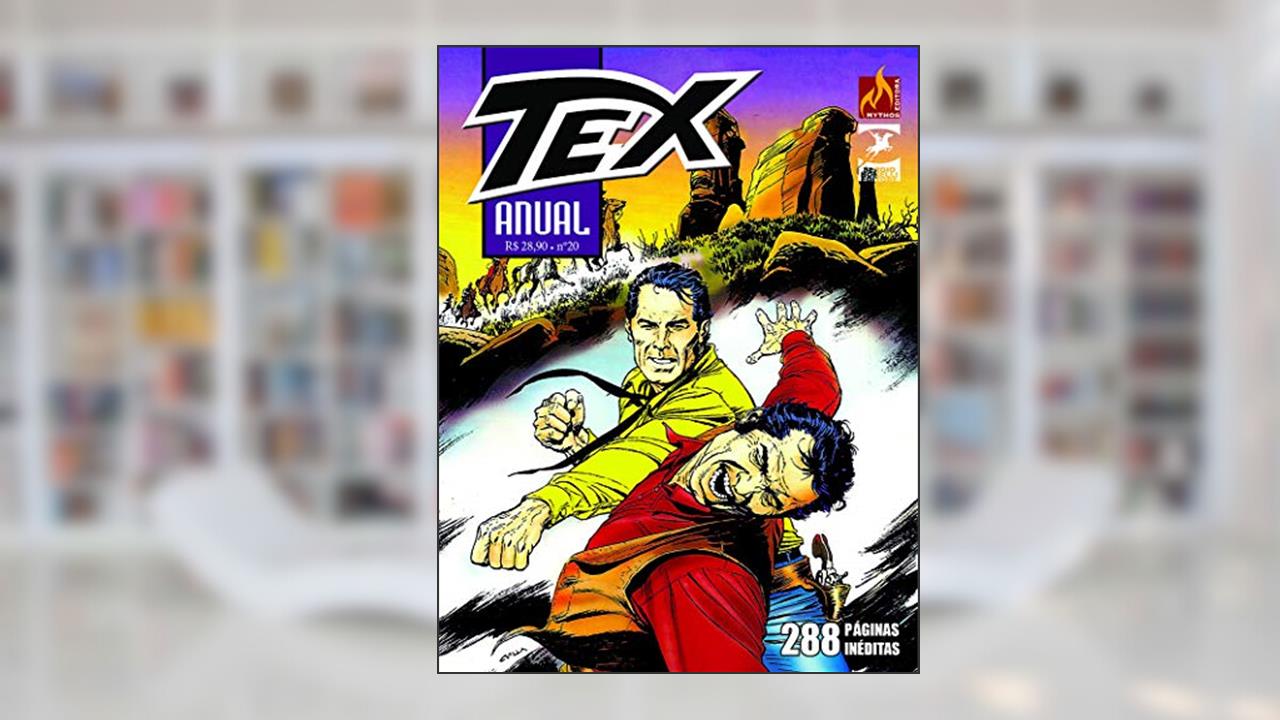 Capa de Tex Anual Nº 020: A grande corrida, do autor Pasquale Ruju