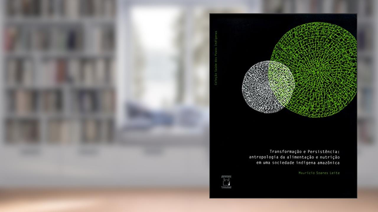 Capa de Transformação e persistência: antropologia da alimentação e nutrição em uma sociedade indígena amazônica, do autor Maurício Soares Leite