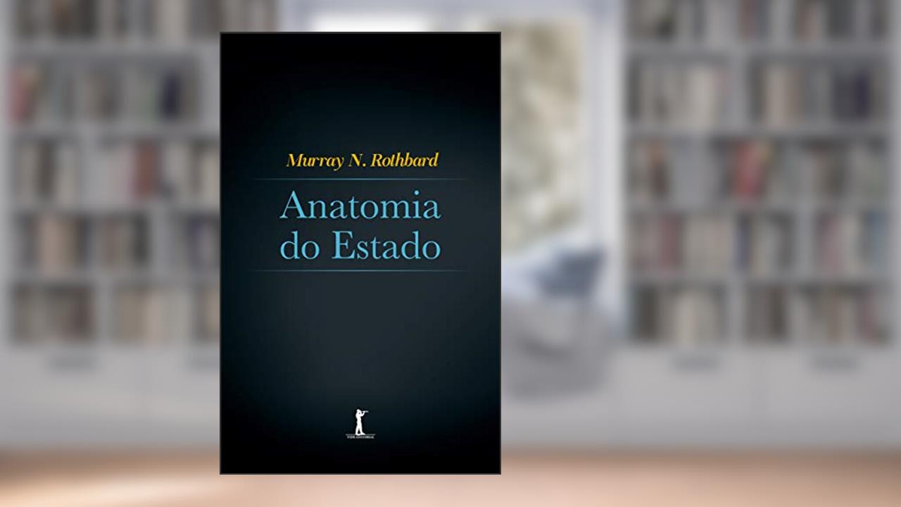 Capa de Anatomia Do Estado, do autor Murray Rothbard
