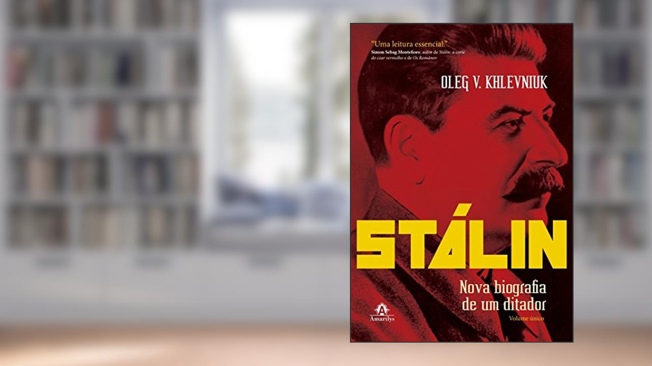 Capa de Stálin: Nova biografia de um ditador, do autor Oleg V. Khlevniuk