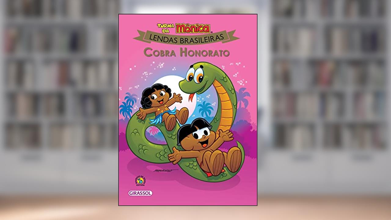 Capa de Turma da Mônica - Lendas Brasileiras - Cobra Honorato: Cobra Honorato: 04, do autor Mauricio Sousa