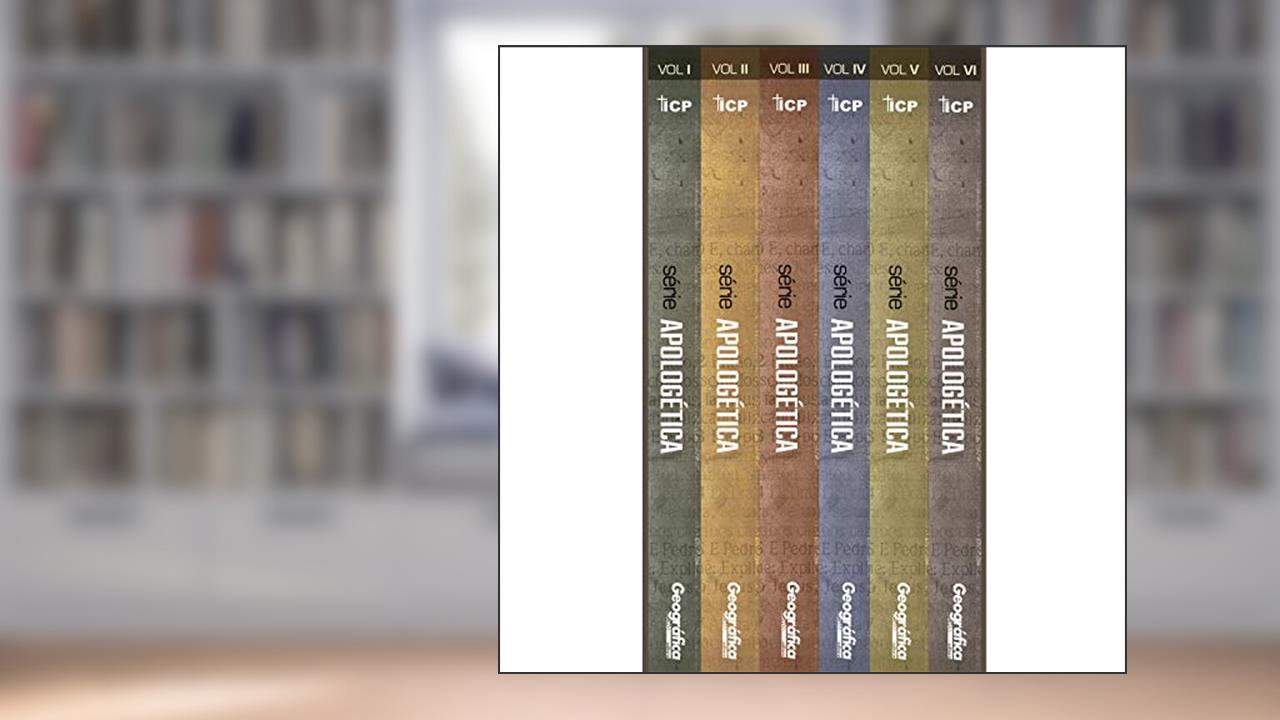 Capa de Série Apologética - 6 Volumes, do autor ICP