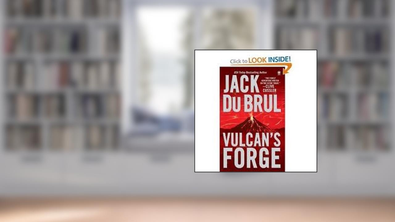Capa de Vulcan's Forge (Onyx Novel) Publisher: Onyx, do autor Jack Du Brul