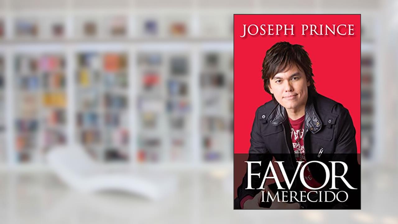 Capa de Favor Imerecido, do autor Joseph Prince