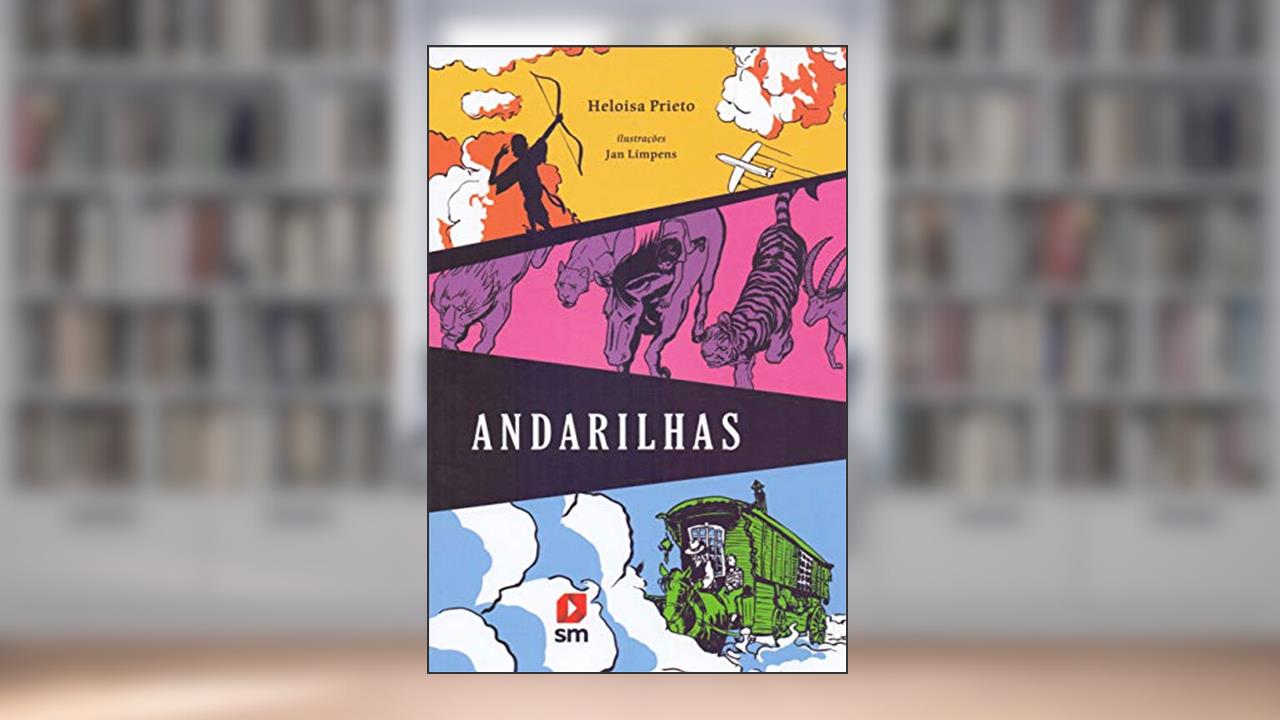 Capa de Andarilhas, do autor Heloisa Prieto