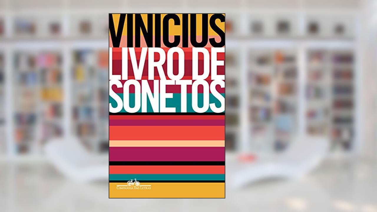 Capa de Livro de sonetos, do autor Vinicius de Moraes