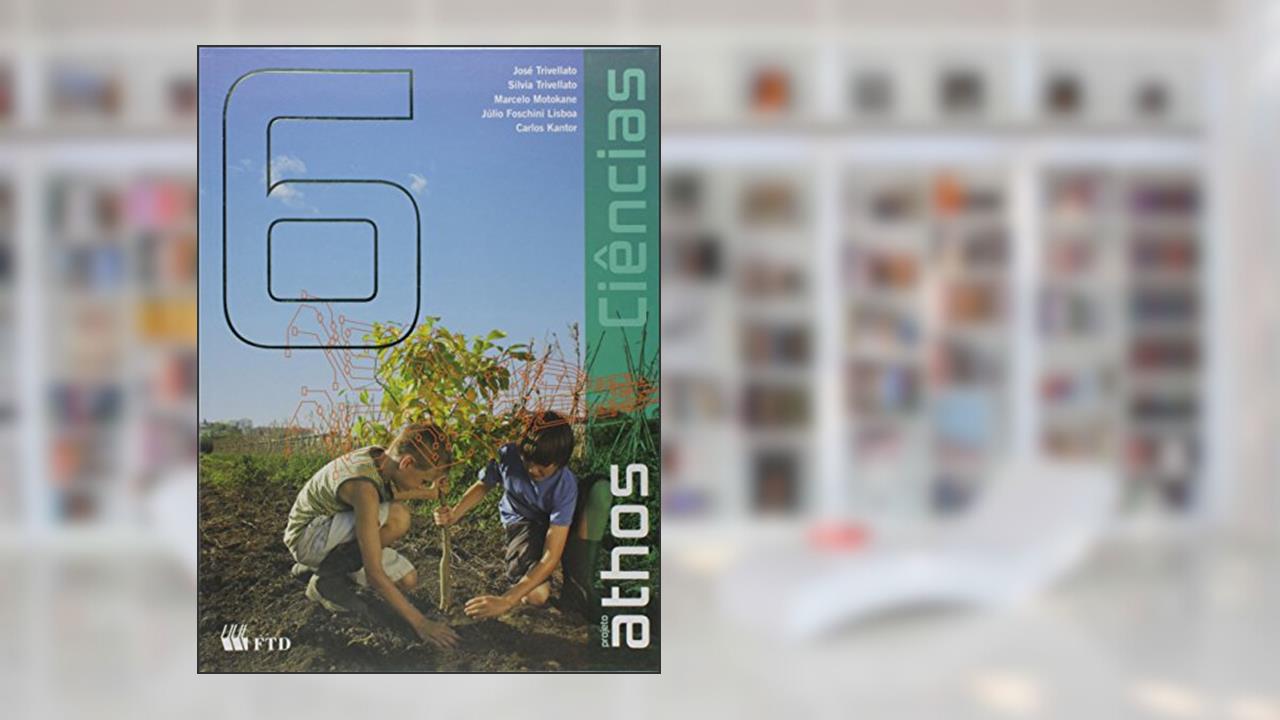 Capa de Kit - Projeto Athos - Ciências - 6 Ano - Ef II, do autor Vários Autores