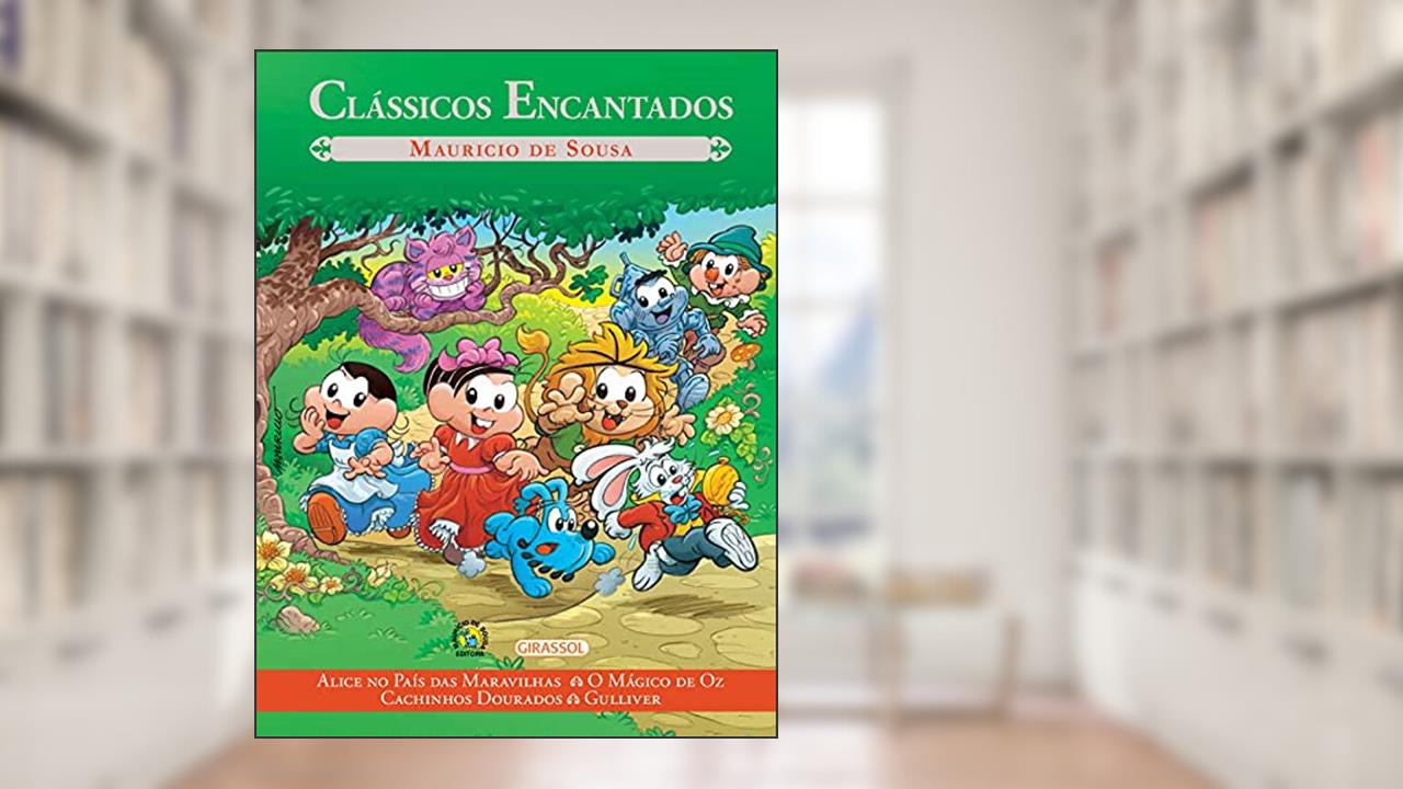Capa de Turma da Mônica - Clássicos Encantados 3, do autor Mauricio de Sousa