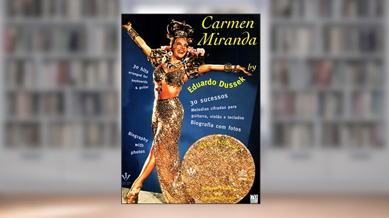 Capa de Carmen Miranda, do autor Carmen Miranda