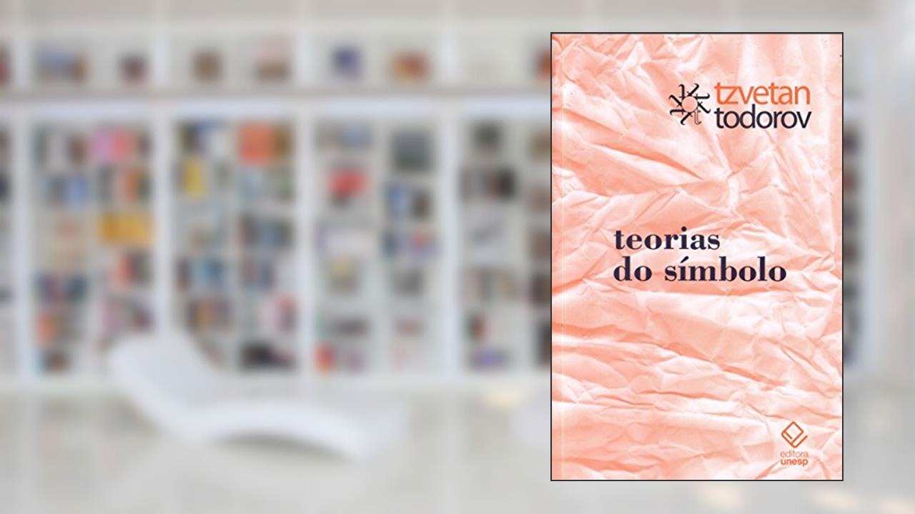 Capa de Teorias do símbolo, do autor Tzvetan Todorov
