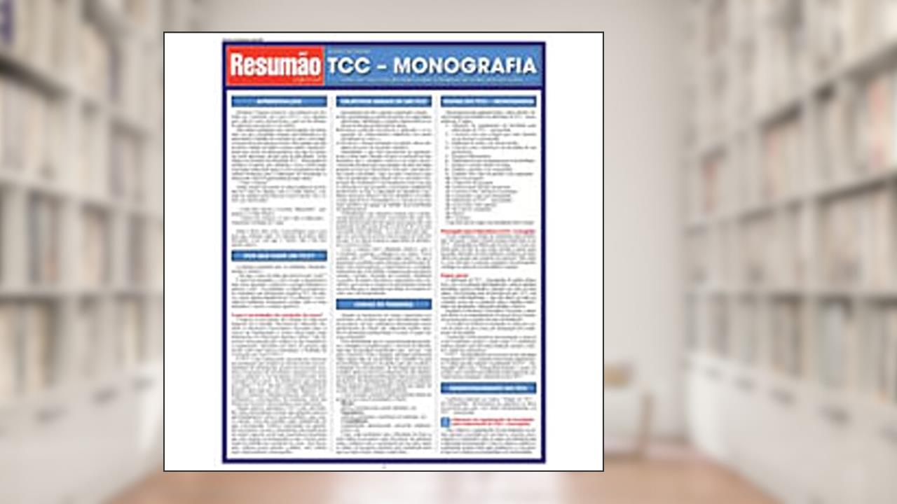 Capa de TCC - Monografia, do autor Alvaro Ricardino
