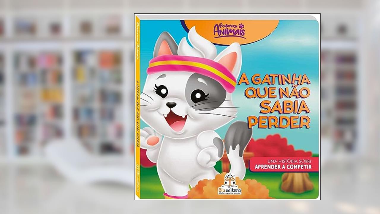 Capa de Pequenos animais: A gatinha que não sabia perder, do autor Book Factory