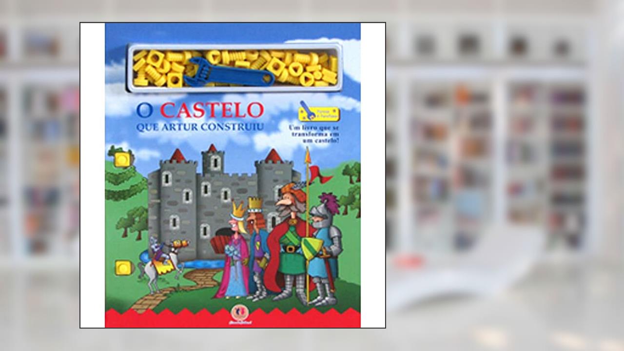 Capa de O castelo que Artur construiu, do autor Ciranda Cultural