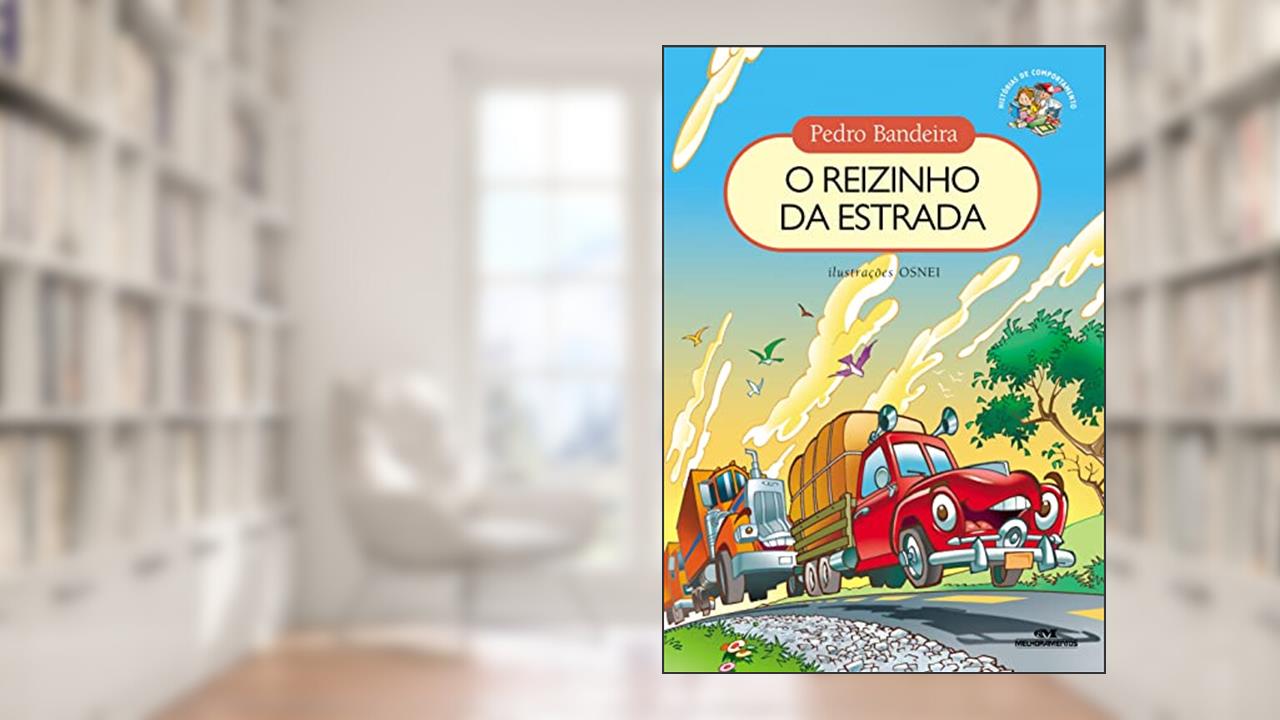 Capa de O Reizinho da Estrada, do autor Pedro Bandeira