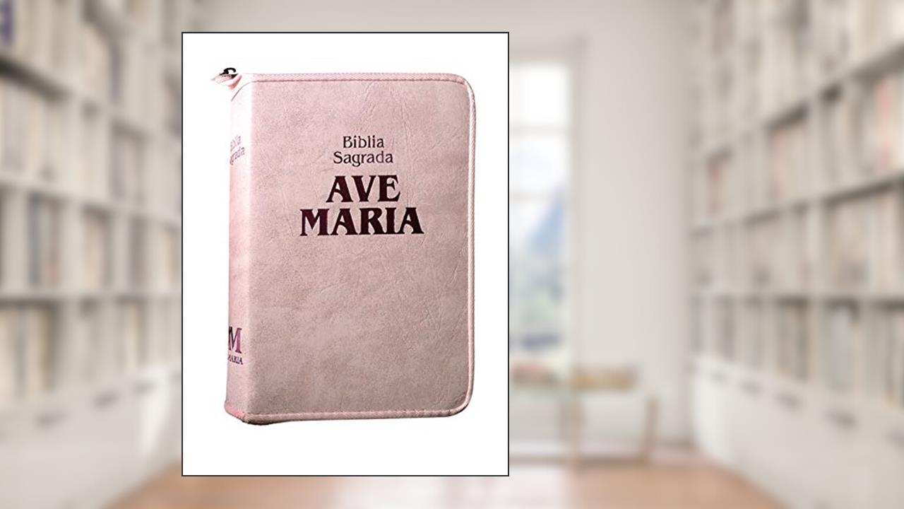 Capa de Bíblia zíper strike - média - rosa: Média - Zíper Strike - Rosa, do autor Editora Ave-Maria