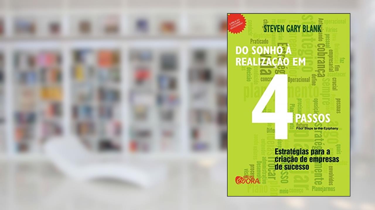 Capa de Do sonho à realização em 4 passos, do autor Steven Gary Blank