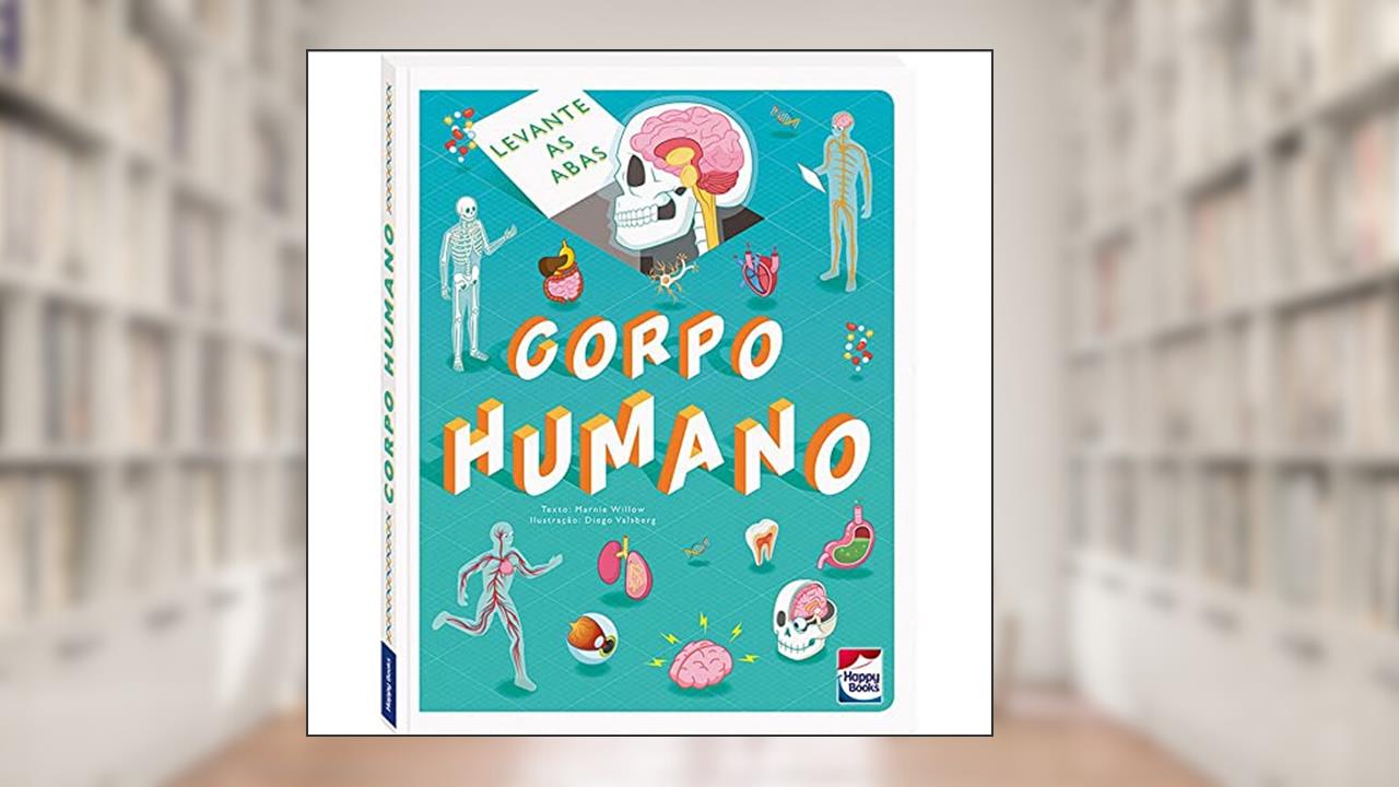 Capa de Levante & Descubra: Corpo Humano, do autor Marnie Willow
