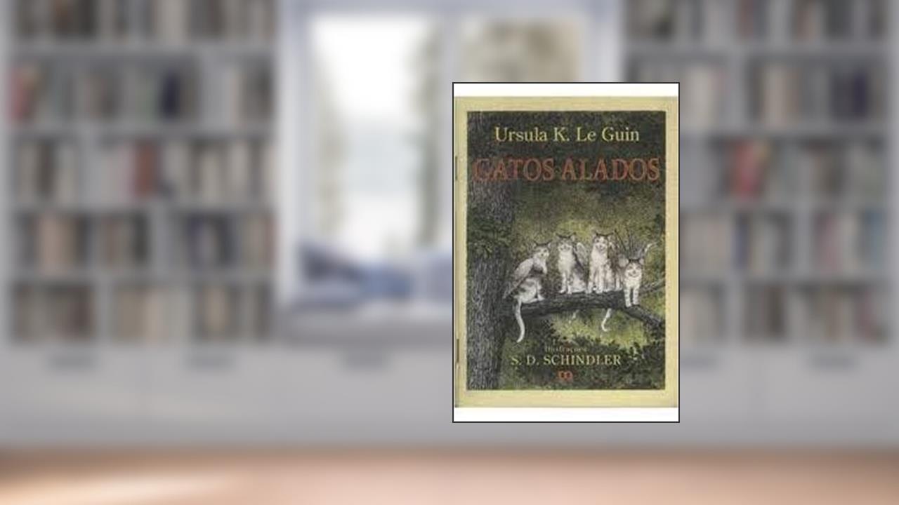 Capa de Gatos Alados, do autor Ursula K. Le Guin