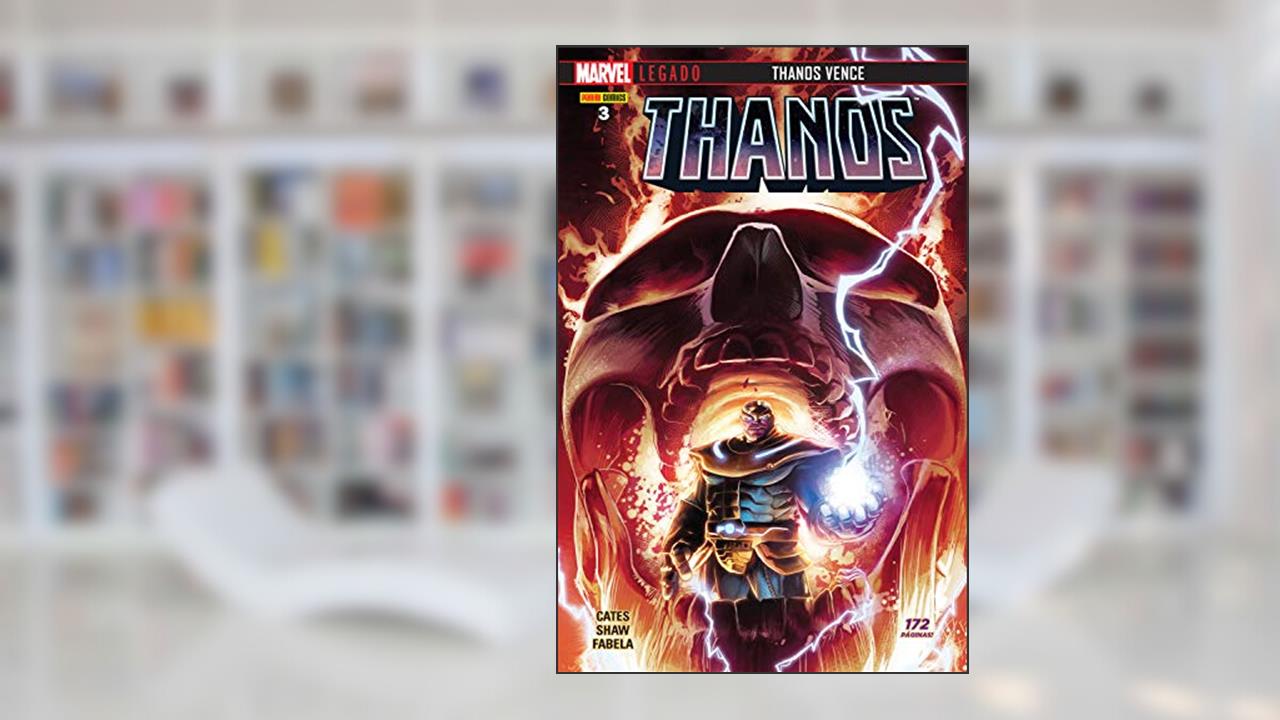 Capa de Thanos (2018) vol. 03: Thanos vence, do autor Donny Cates
