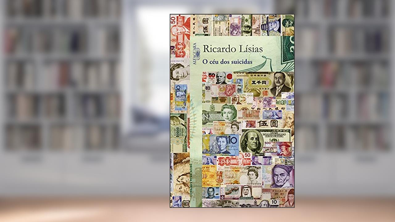 Capa de O céu dos suicidas, do autor Ricardo Lísias