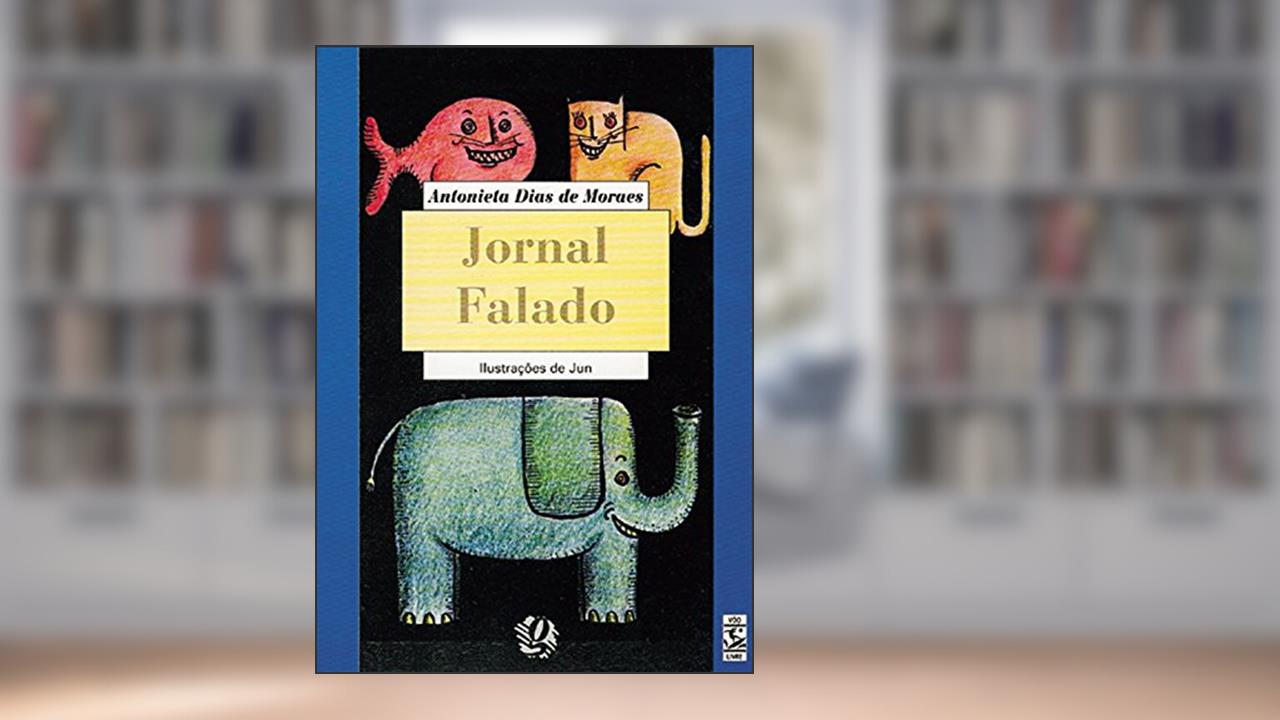 Capa de Jornal falado, do autor Antonieta Dias De Moraes