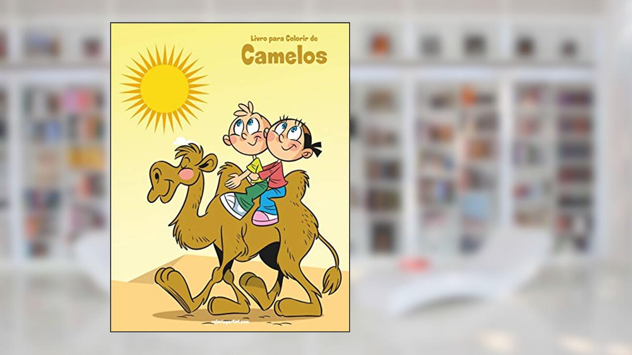 Capa de Livro para Colorir de Camelos: 1, do autor Nick Snels