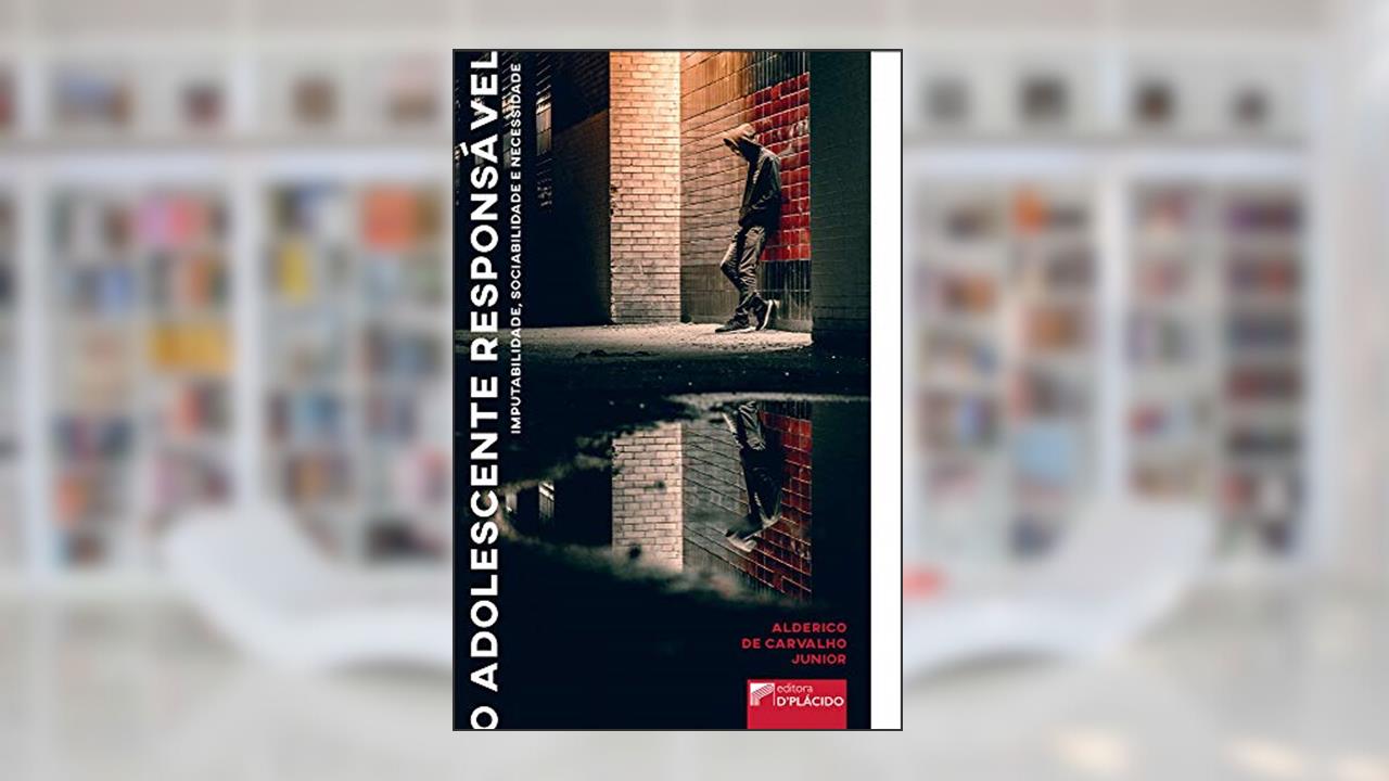 Capa de O Adolescente Responsável: Imputabilidade, Sociabilidade e Necessidade, do autor Alderico de Carvalho Junior