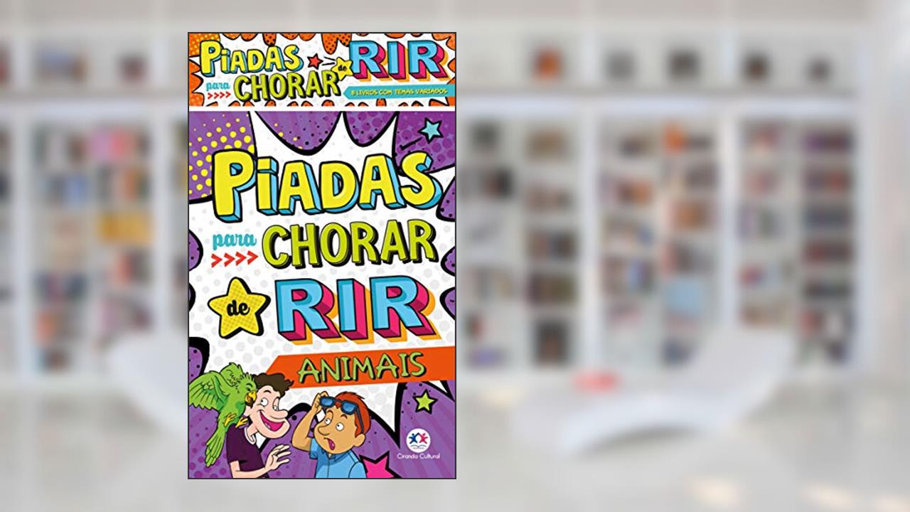 Capa de Piadas para chorar de rir - Embalagem econômica, do autor Ciranda Cultural