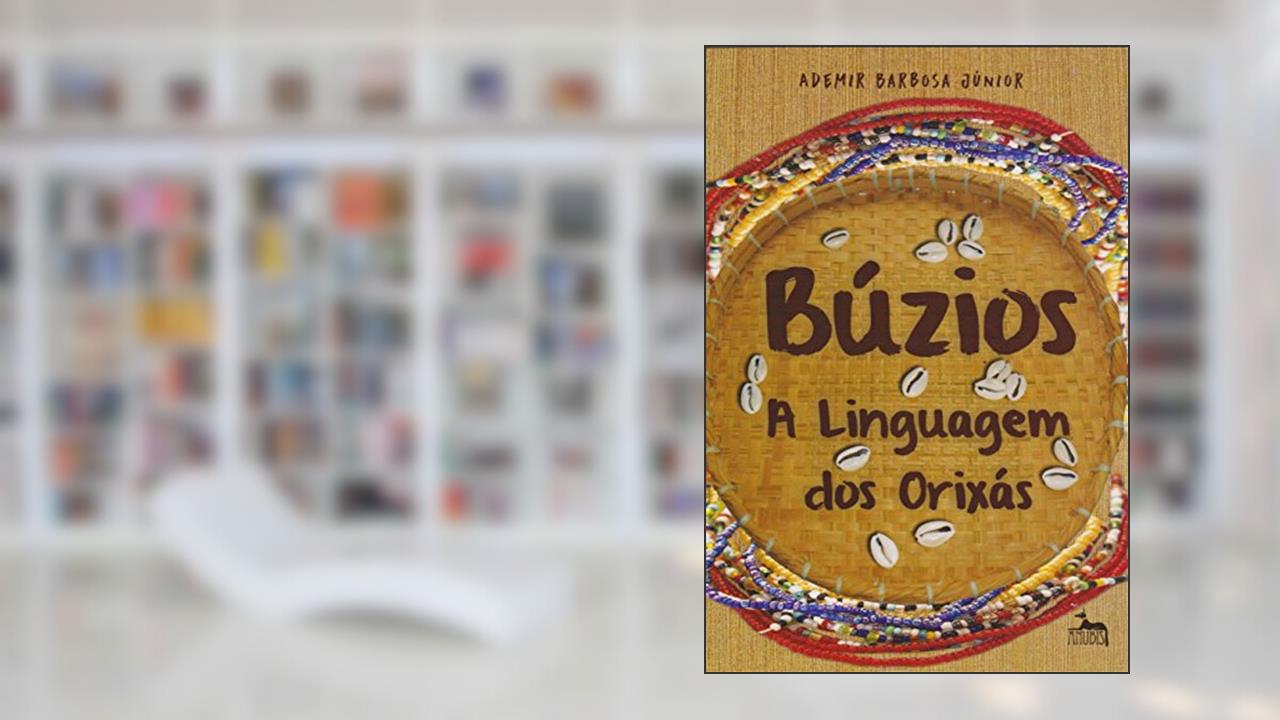 Capa de Búzios - A Linguagem dos Orixás, do autor Ademir Barbosa Júnior