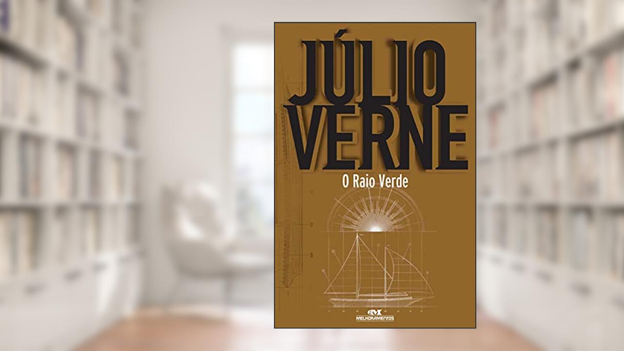 Capa de O Raio Verde, do autor Júlio Verne