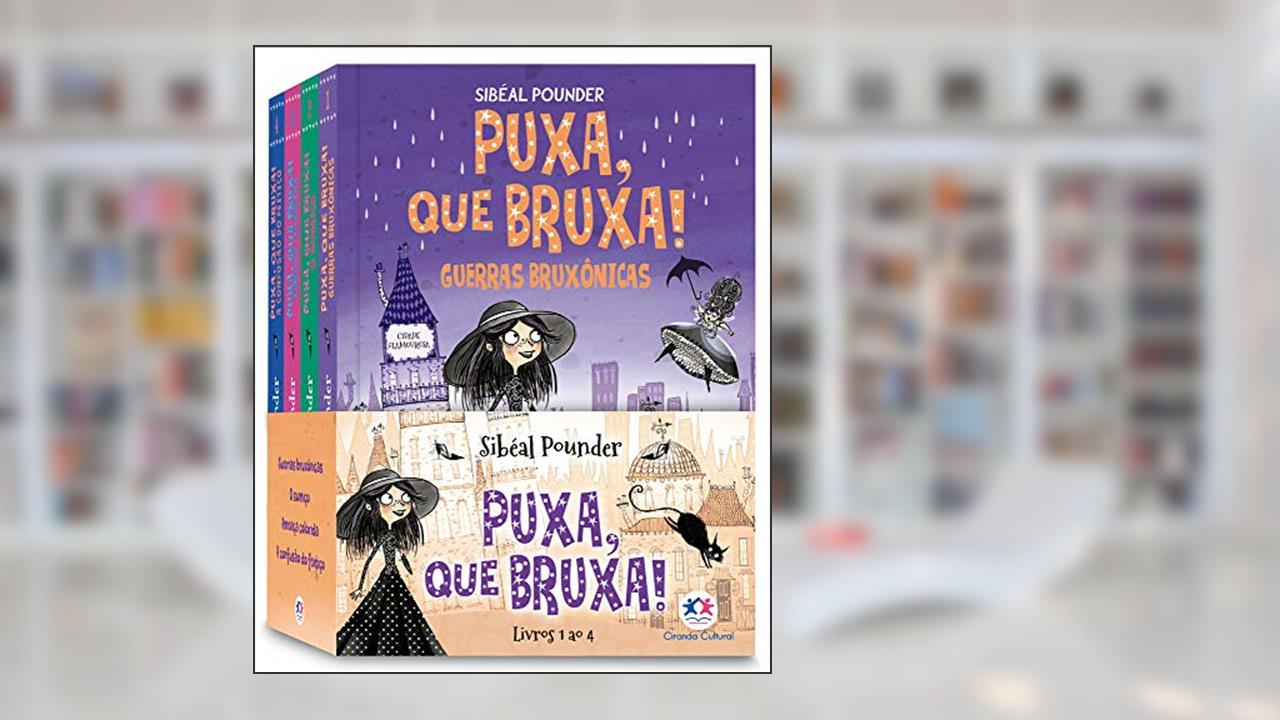 Capa de Kit Puxa, que bruxa!, do autor Sibéal Pounder