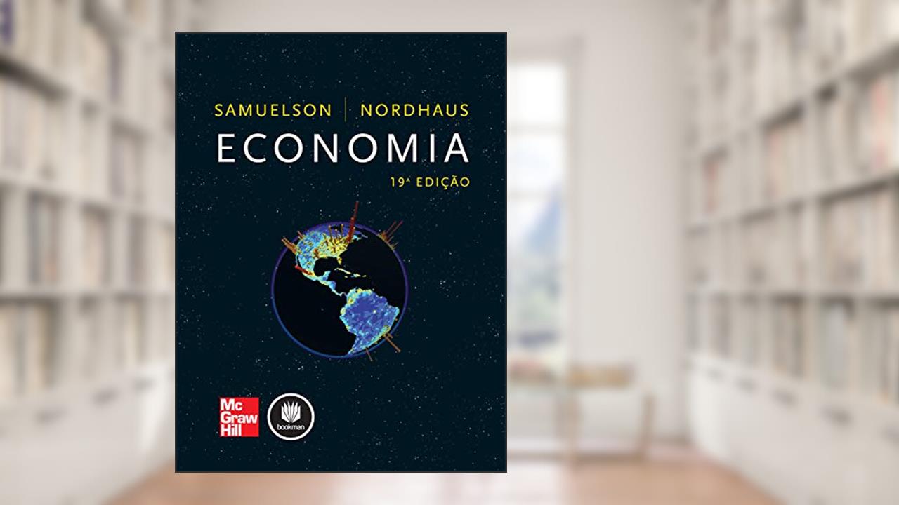 Capa de Economia, do autor Paul A. Samuelson; William D. Nordhaus