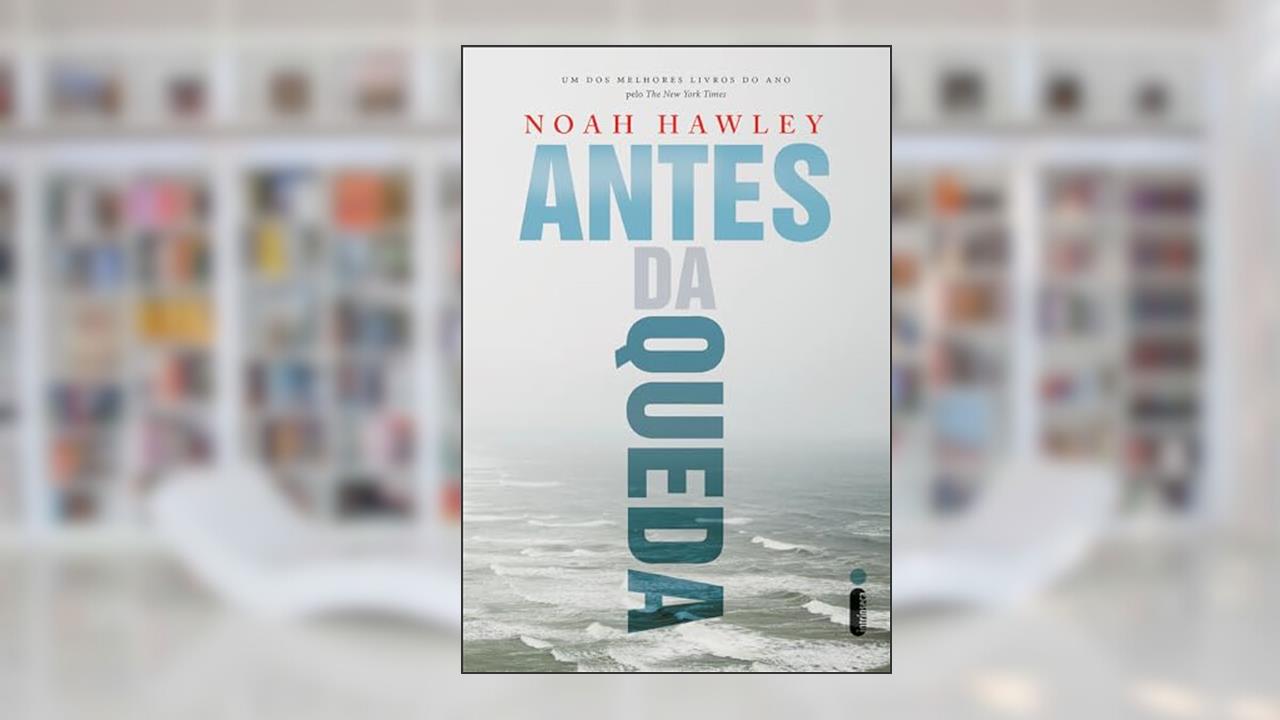 Capa de Antes da queda, do autor Noah Hawley