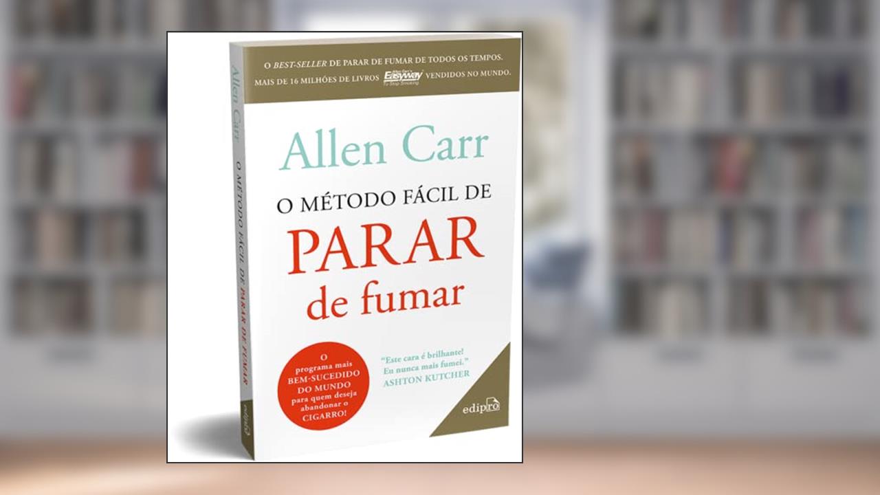 Capa de O Método fácil de Parar de fumar, do autor Allen Carr