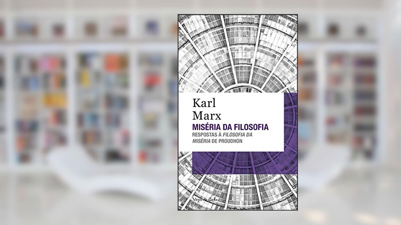 Capa de Miséria da filosofia - Ed. Bolso: Respostas à filosofia da miséria de Proudhon, do autor Karl Marx