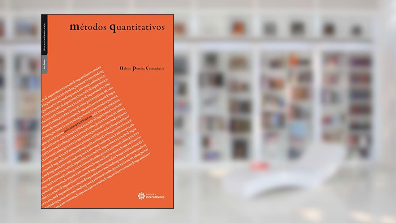 Capa de Métodos quantitativos, do autor Nelson Pereira Castanheira