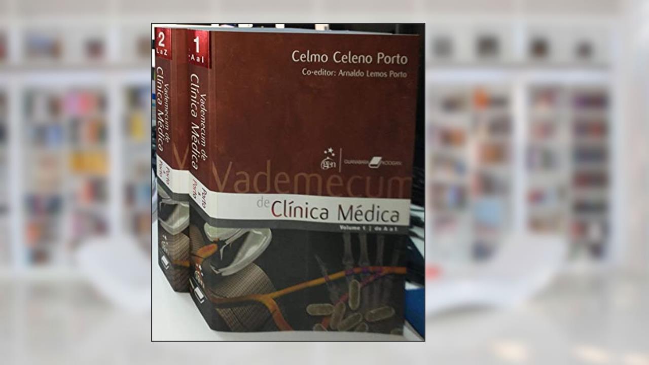 Capa de Vademecum de Clinica Médica 2 vols., do autor Celmo Celeno porto